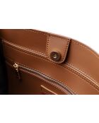 Bolso Palermo de piel curtida - 35x15x27 cm