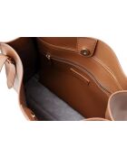 Bolso Palermo de piel curtida - 35x15x27 cm