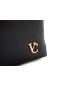 Bolso Savona de piel negra - 38x14x27,5 cm