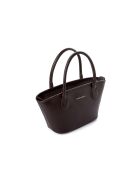 Sac à main en cuir Marsala marron - 36x12x19 cm