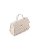 Mini-sac en cuir Gela blanc - 20x8x12,5 cm
