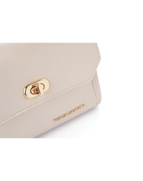 Mini-sac en cuir Gela blanc - 20x8x12,5 cm