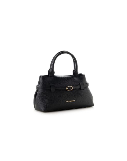 Tote bag en cuir Vittoria Mini noir - 29x18,5x14 cm