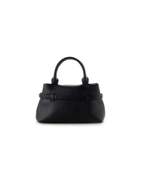 Tote bag en cuir Vittoria Mini noir - 29x18,5x14 cm