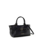 Bolso Vittoria Mini de piel negra - 29x18,5x14 cm