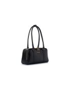 Bandolera Forli de piel negra - 32x6x11 cm