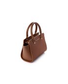 Mini-sac en cuir Andria tanné - 28x11x18 cm