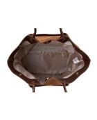 Bolso de piel Prato gamuza marrón gamuza - 52x13x27 cm