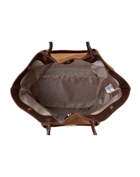Bolso de piel Prato gamuza marrón gamuza - 52x13x27 cm