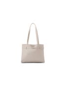 Sac bandoulière en cuir Catania blanc - 35x12x28 cm