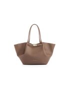Bolso de piel Prato marrón claro - 52x13x27 cm