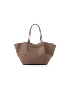 Bolso de piel Prato marrón claro - 52x13x27 cm