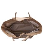 Bolso de piel Prato marrón claro - 52x13x27 cm
