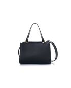Borsa a mano Lecce in pelle nera - 20x11x15 cm