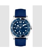 Reloj automático con movimiento Miyota MD309G azul Fortezza