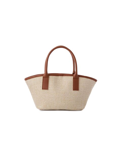 Sac à main en cuir Amalfi tanné - 38x12x19 cm