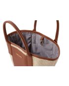 Bolso de mano de piel curtida Amalfi - 38x12x19 cm