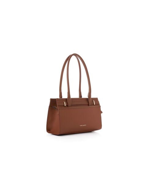 Sac bandoulière en cuir Viterbo tanné - 33x12x20 cm