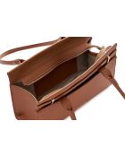 Bandolera Viterbo de piel curtida - 33x12x20 cm