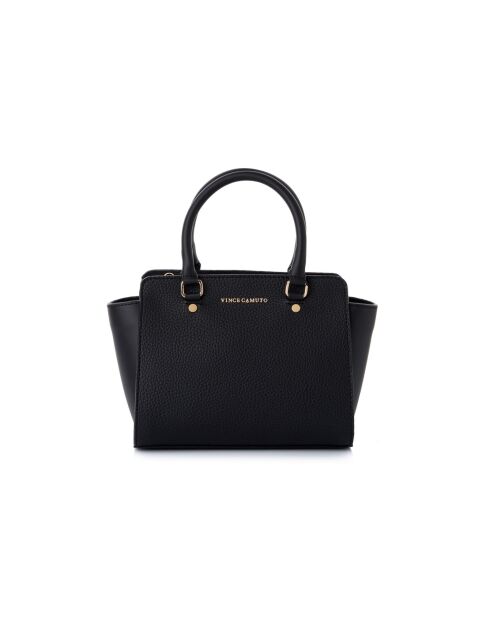 Mini-sac en cuir Andria noir - 28x11x18 cm