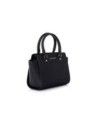 Mini-sac en cuir Andria noir - 28x11x18 cm