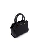 Mini-sac en cuir Andria noir - 28x11x18 cm