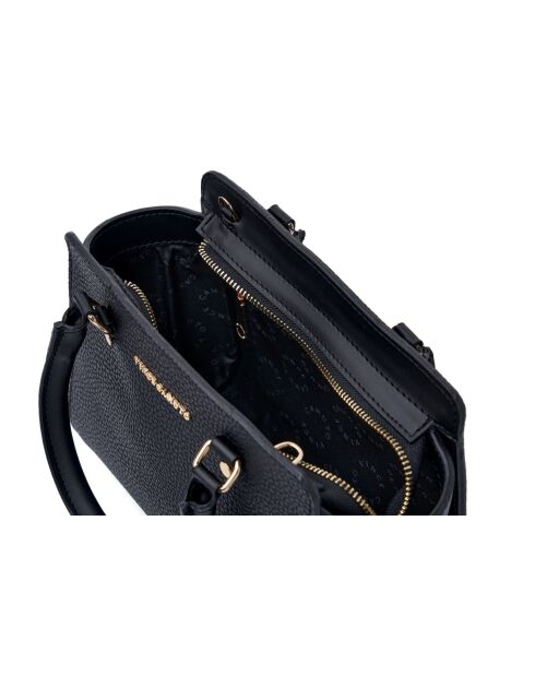 Mini-sac en cuir Andria noir - 28x11x18 cm