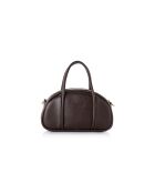 Sac à main en cuir Asti marron - 27x8x15 cm