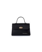 Mini-sac en cuir Gela noir - 20x8x12,5 cm