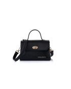 Mini-sac en cuir Gela noir - 20x8x12,5 cm