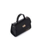 Mini-sac en cuir Gela noir - 20x8x12,5 cm