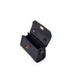 Mini-sac en cuir Gela noir - 20x8x12,5 cm
