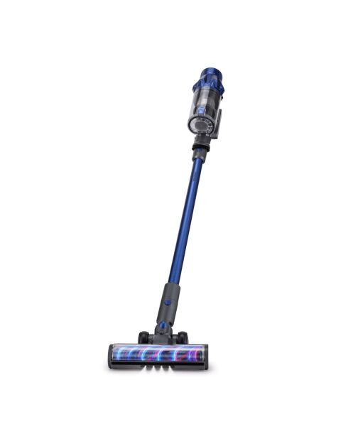 Aspirateur balai haute performance modele F30 noir/bleu - 110x25 cm
