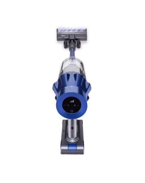 Aspirateur balai haute performance modele F30 noir/bleu - 110x25 cm