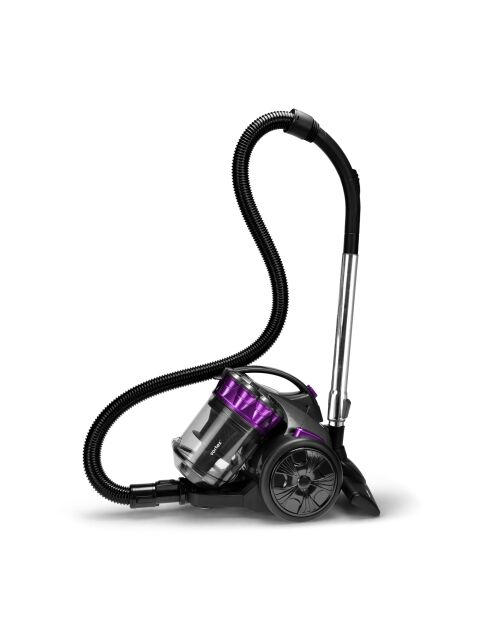 Aspirateur traineau sans sac model ZII XL noir - 33 x 23 x 26 cm