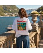 T-Shirt Boxy Wear Your Memories blanc