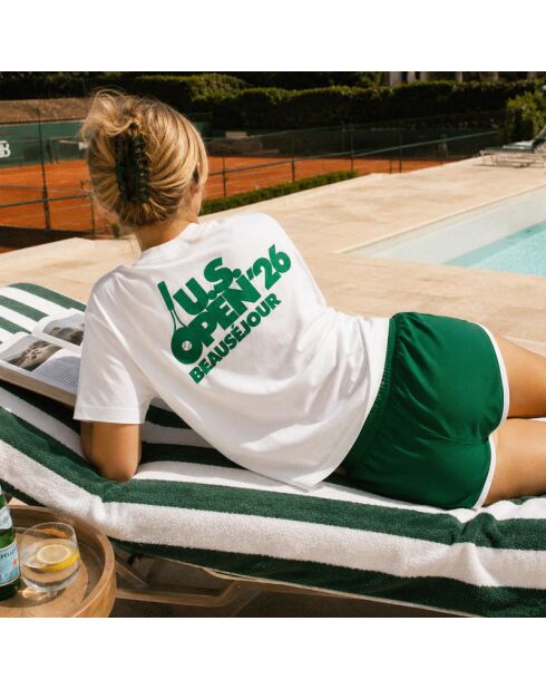 T-Shirt en coton US Open Beausejour blanc