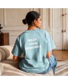 T-Shirt basique relax beausejour bleu gris
