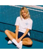 T-Shirt en coton The beausejour tennis club blanc