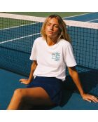 T-Shirt en coton chase the sun blanc