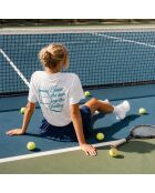 T-Shirt en coton chase the sun blanc