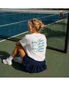 T-Shirt en coton chase the sun blanc