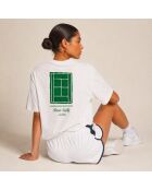 T-Shirt en coton Tennis society blanc