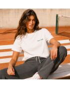 T-Shirt en coton Tennis society blanc