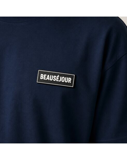 T-Shirt basique Beauséjour bleu marine