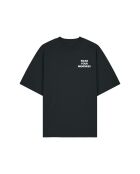 T-Shirt Boxy en coton Damsko noir