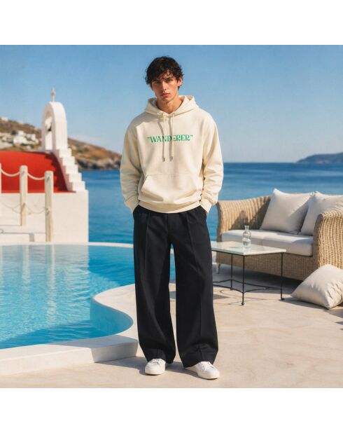 Hoodie Wanderer crème