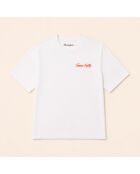 T-Shirt en coton Tennis society blanc