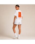 T-Shirt en coton Tennis society blanc