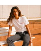 T-Shirt en coton Tennis society blanc